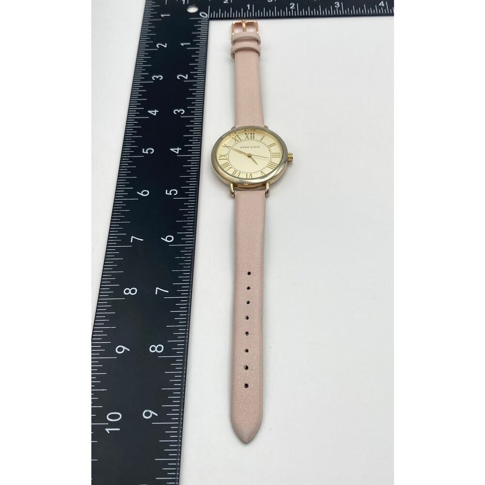 Anne Klein Y121E Women's Watch 36mm - Fresh Battery - Adjustable Band - WR 100FT - Picture 9 of 11